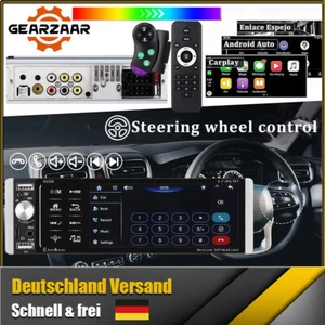 1 DIN Autoradio Carplay Android Auto Mit 5 Zoll IPS Bldschirm FM Bluetooth Neu - Bild 1 von 19