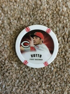 +++ JOEY VOTTO 2013 TOPPS CHIPZ POKER CHIP - CINCINNATI REDS +++ - Bild 1 von 2