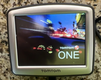 TomTom ONE Portable GPS Vehicle Navigation System USA Canada Portable Car - Image 1 of 4
