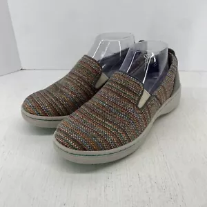 Dansko Belle Round Toe Slip On Flat Womens Size 8 38 4700212424 Beige Multi - Picture 1 of 11