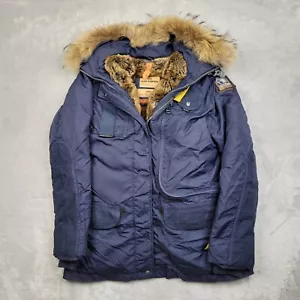 Parajumpers Jacket Mens XS Winter Puffer Coat Down Feather Masterpiece USAF PJs - Picture 1 of 13