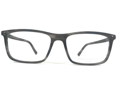 Prodesign Denmark Eyeglasses Frames 3619 c.6521 Gray Tortoise Square 56-17-145 - Image 1 of 4