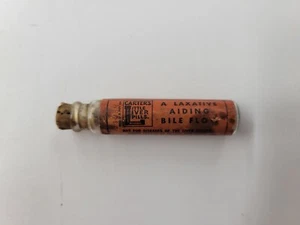 Vintage Bottle Carters Little Liver Pills. A Laxative Aiding Bile Flow - Picture 1 of 5