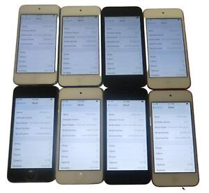 Lot 8 Mixed Apple iPod Touch 6th Generation A1574 - Good Working
