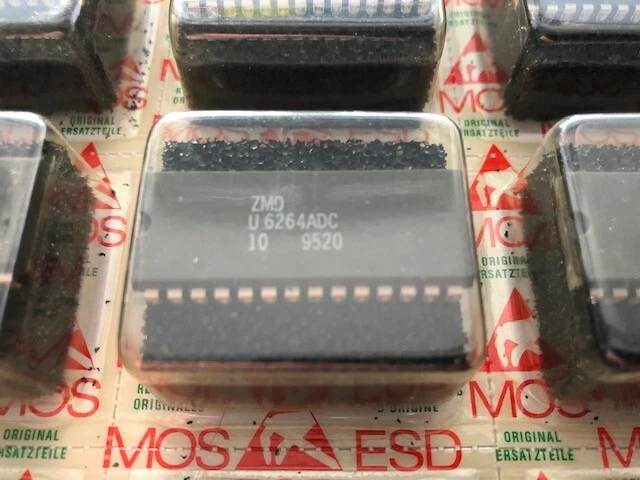 1 Stück U6264ADC-10 ZMD DIP28 Integrierte Schaltung   - Image 1 of 1