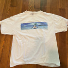T-shirt vintage Walt Disney Dingo A Fool's Paradise plage adulte taille XXL