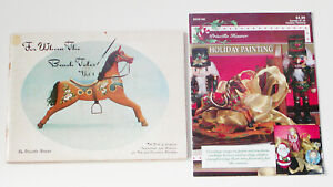 2 Priscilla Hauser Tole Painting Books Holiday Painting For Whom the Brush Toles