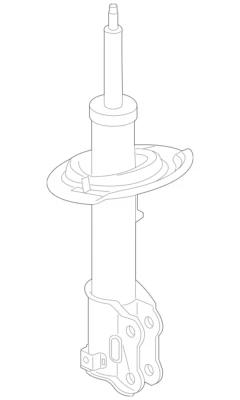 Оригинальная стойка передней подвески в сборе для KIA Forte5 2014-2018 годов выпуска 54651-A7650 - Изображение 1 из 2