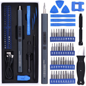 51 in 1 Precision Electric Cordless Screwdriver Set Rechargeable Repair Tool Kit