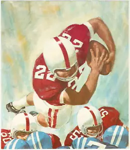 1969 programa de fútbol Palo Verde v Pueblo AZ ARIZONA HS - Imagen 1 de 1