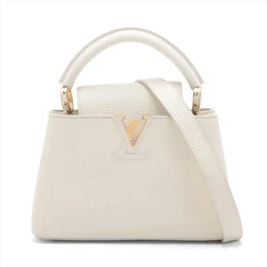 Louis Vuitton Parnassea Mai Capucines Pequeño - Blanco Hubo una respuesta RFID - Imagen 1 de 16