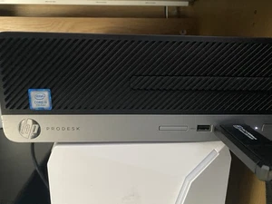 HP ProDesk 400 G4 Gaming PC 16GB RAM, 256GB SSD, 2GB GPU, Win11, I5 7600k - Picture 1 of 2
