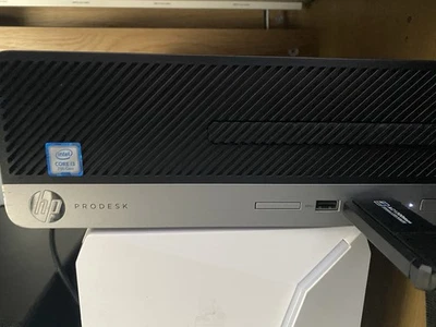 HP ProDesk 400 G4 Gaming PC 16GB RAM, 256GB SSD, 2GB GPU, Win11, I5 7600k - Image 1 of 2