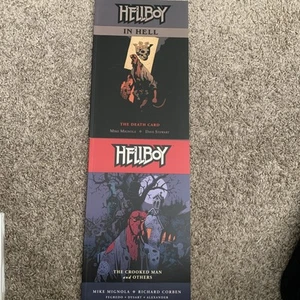Hellboy Graphic Novel Bundle (The Death Card & The Crooked Man and Others) - Picture 1 of 4