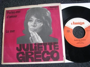 Amiga 440 033-Juliette Greco-Parlez moi d´amour 7" Vinyl -1966 DDR East Germany - Picture 1 of 2