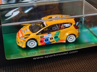 1x Spark Models FORD FIESTA Wrc H. Solberg  Rally ALSACE 2011 - 1:43 RARE - Immagine 1 di 4