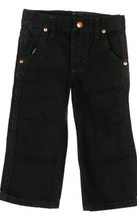 Wrangler Boys 13MWZ Cowboy Cut Original Fit Jeans16 Regular Black - Picture 1 of 2