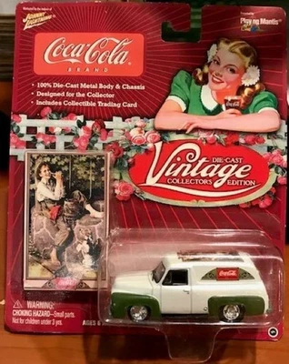Coca-Cola Johnny Lightning Vintage Die-Cast 1955 Ford panel Van #9 - Image 1 of 2