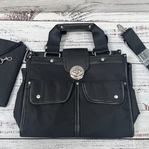 Baggallini Stanhope Umhängetasche mit RFID - Schwarz Reisetasche Handtasche Neu ohne Etikett - Bild 1 von 11
