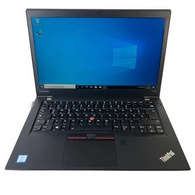 Lenovo ThinkPad T470s 14" Notebook Intel i5 6. Gen 8GB 256GB SSD Win10 Pro - Bild 1 von 4