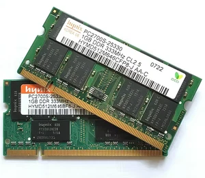 (2GB) 2x 1GB - Hynix 1GB DDR PC2700S-25330 333MHz HYMD512M646BF8-J SODIMM RAM - Picture 1 of 2