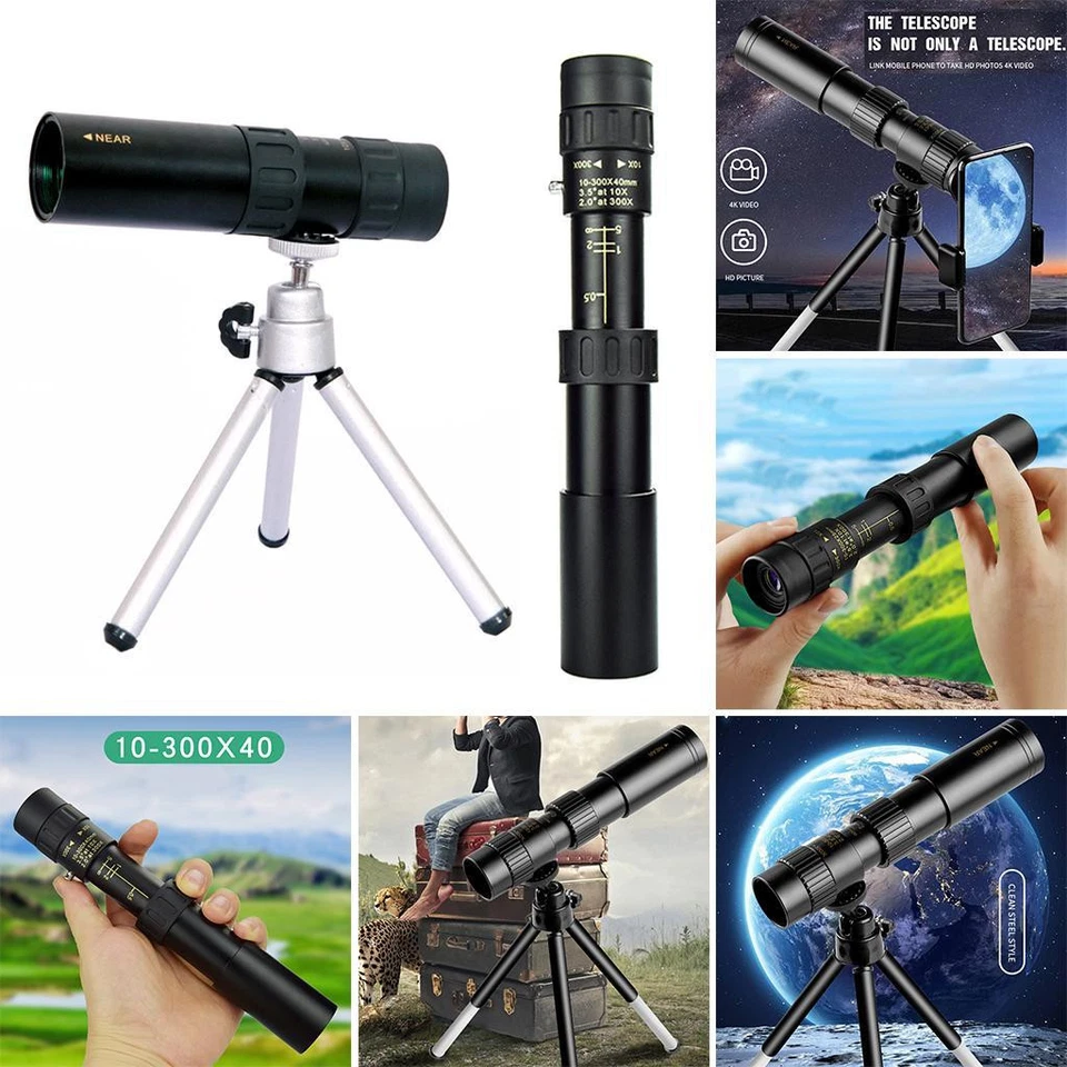 Portable  Telescope, Bird Watching, Day Low  with Smartphone Holder / Adjustable - Image 1 of 1