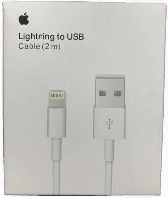 Apple 2M Lightning To USB Cable - Image 1 of 2