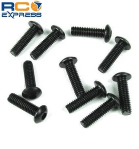 Tekno RC M4x12mm Button Head Screws (black 10 pieces) TKR1444 - Picture 1 of 1