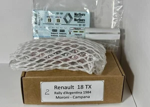 RENAULT 18 TX #15 MORONI-CAMPANA RALLY ARGENTINA 1984 1:43 Transkit New! - Foto 1 di 9