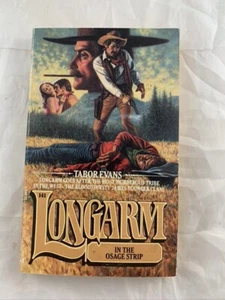Longarm 141 In The Osage Strip Tabor Evans Western paperback - Imagen 1 de 3