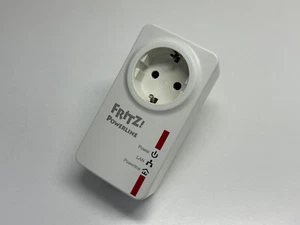 AVM FRITZ Powerline 530e Steckdosen Netzwerk LAN 500Mbps Adapter ⚡BLITZVERSAND⚡ - Afbeelding 1 van 2