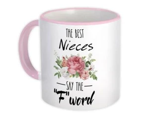 Geschenk Tasse: Die beste NICHTE sagt F Wort lustig F*ck Humor sarkastisch - Bild 1 von 5