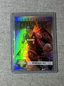 2015-16 Panini Totally Certified Dwyane Wade #1 Gold Mirror /25 Miami Heat - Picture 1 of 8