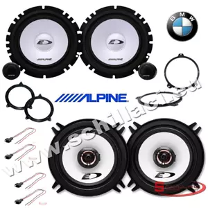 Kit 6 enceintes Haut-parleurs Alpine pour BMW serie 3 E46 1998-2206 - Bild 1 von 1