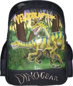 Dinosaur VELOCIRAPTOR Dinogear Dinosoles Backpack New & tags 14in x 10in x 5in - Picture 1 of 1