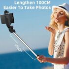 Mini Foldable Selfie Stick Wireless Bluetooth Fill Light Shutter Remote Control 