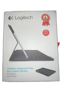 Logitech Ultrathin Keyboard/Cover Case Folio for iPad Air 920-006336 openbox - Picture 1 of 8