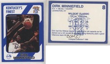 1989 Collegiate Collection Kentucky Wildcats Kentucky's Finest Dirk Minniefield