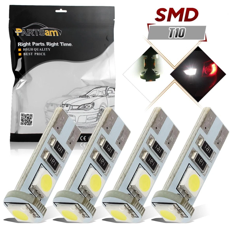 4x Error Free  Angel Eyes LED Lights Bulbs For BMW 525i 530i 550i E60 Pre-LCI Foto 1 de 4