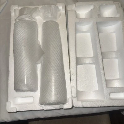 Nuevo raro par de simetría alta claramente creativa Partylite. P91852 Nuevo En Caja Foto 1 de 4