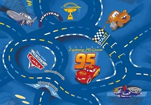 Disney Cars XXXL Alfombra/Estante/Estante Cama 95 x 133 cm - Imagen 1 de 1