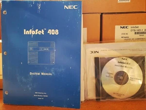 NEC Infoset 408 Voicemail System w/8 DTB-16D-1 phones (5 NIB, 3 used) + extras! - Picture 1 of 9