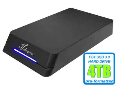 Avolusion 4TB HDDGear Pro External USB 3.0 Gaming Hard Drive - PS4, PS4 Slim Pro - Image 1 of 4