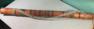 Large 38 Inch antique/vintage Native American rain stick ceremonial Rainstick