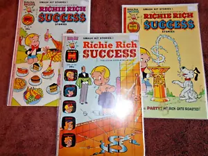 RICHIE RICH SUCCESS LOT(3) VF- 1974-1976 - Picture 1 of 2