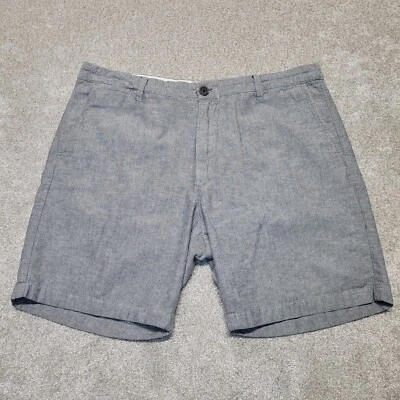 Pantalones Cortos H&M LOGG Para Hombre 36 Gris Chino Etiqueta De Productos Graduados Foto 1 de 4