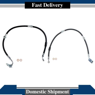 Manguera de freno de línea de freno delantera para Suzuki XL-7 2,7 L 2006 2005 2004 2003 2002 Foto 1 de 4