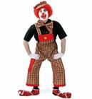 Clown Set - Latzhose, Schleife und Mütze Clown Kostüm Zirkus 12985013F