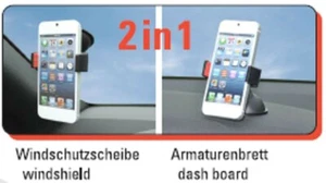 2GO Handyhalterung Universal Dashboard  Handy/GPS  Auto Halterung - Bild 1 von 1
