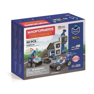 Magformers Amazing Police Set - 50 piece Magnetic Construction Toy - Picture 1 of 1